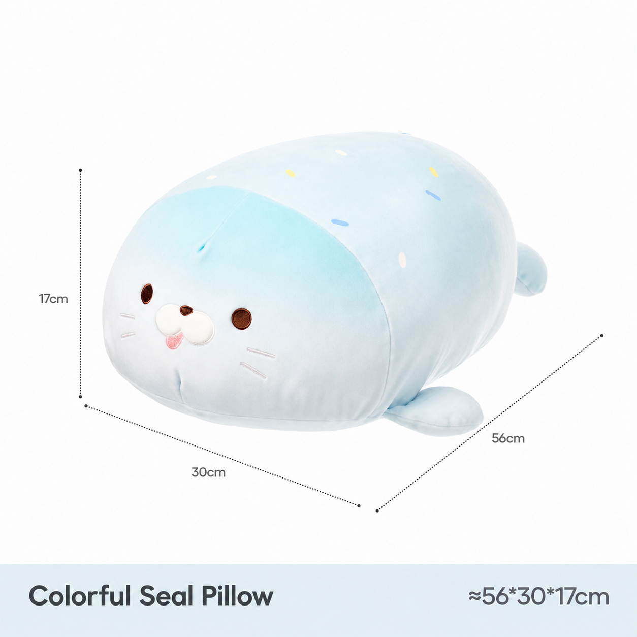 Bloop the Chubby Seal Pillow