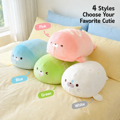 Bloop the Chubby Seal Pillow