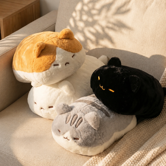 Miso the Floppy Cat Plushie