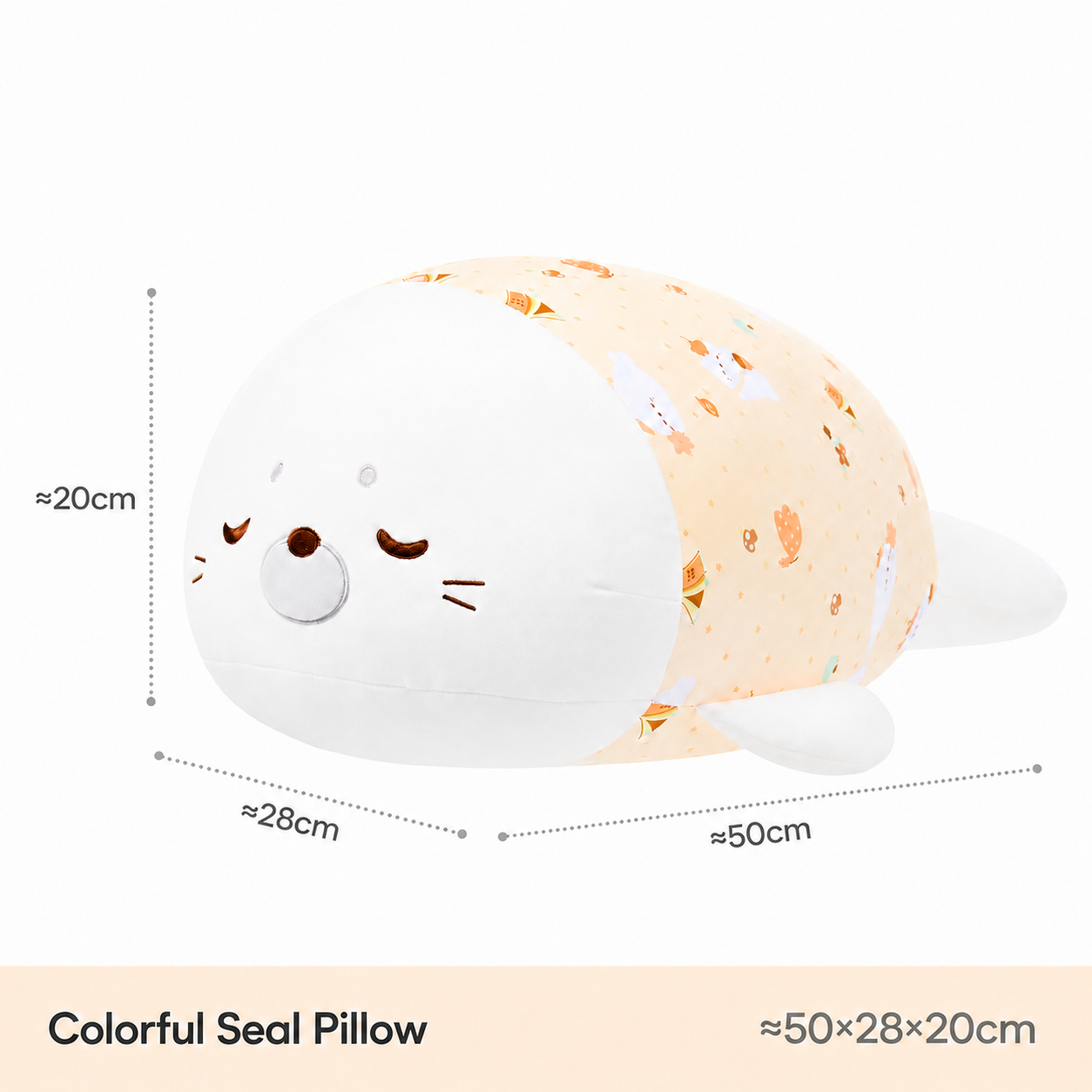 Bloop the Chubby Seal Pillow