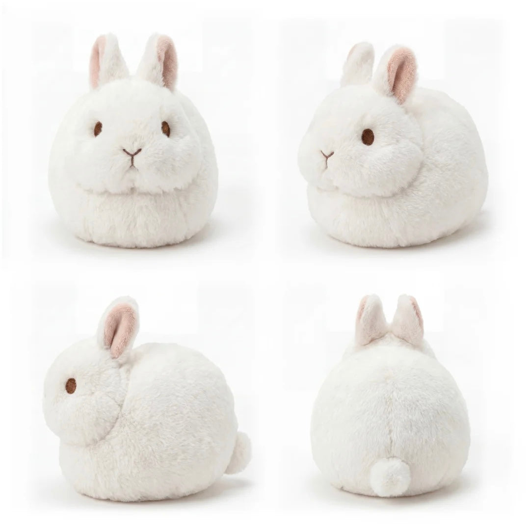 Momo the Bunny Ball Plush Keychain