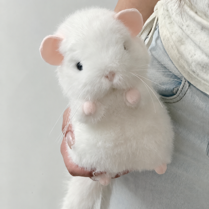 Toto the Chubby Chinchilla Plushie