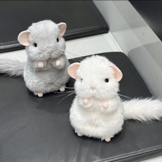 Toto the Chubby Chinchilla Plushie