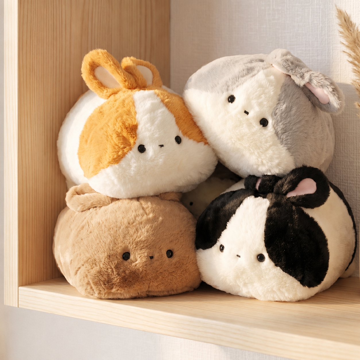 Milo the Plappy Rabbit Plush Pillow