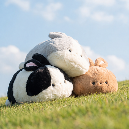 Milo the Plappy Rabbit Plush Pillow