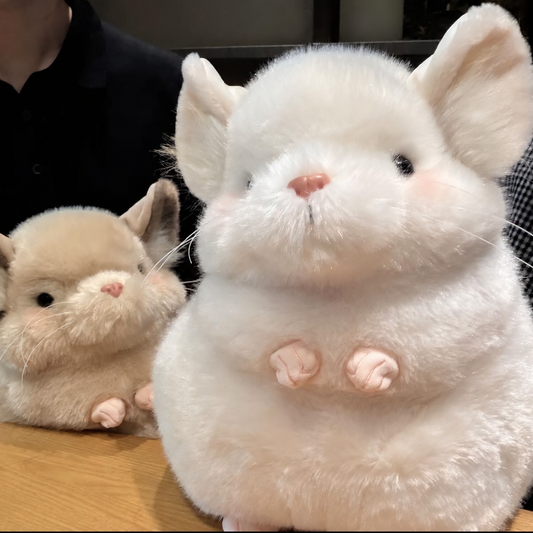 Taro the Fluffy Chinchilla Plushie