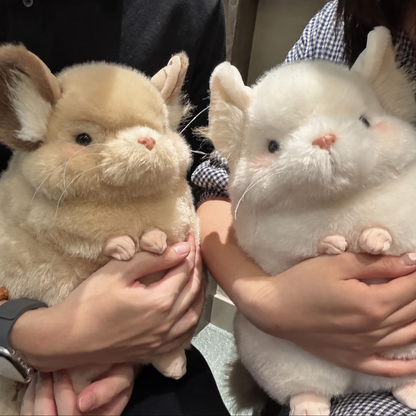 Taro the Fluffy Chinchilla Plushie