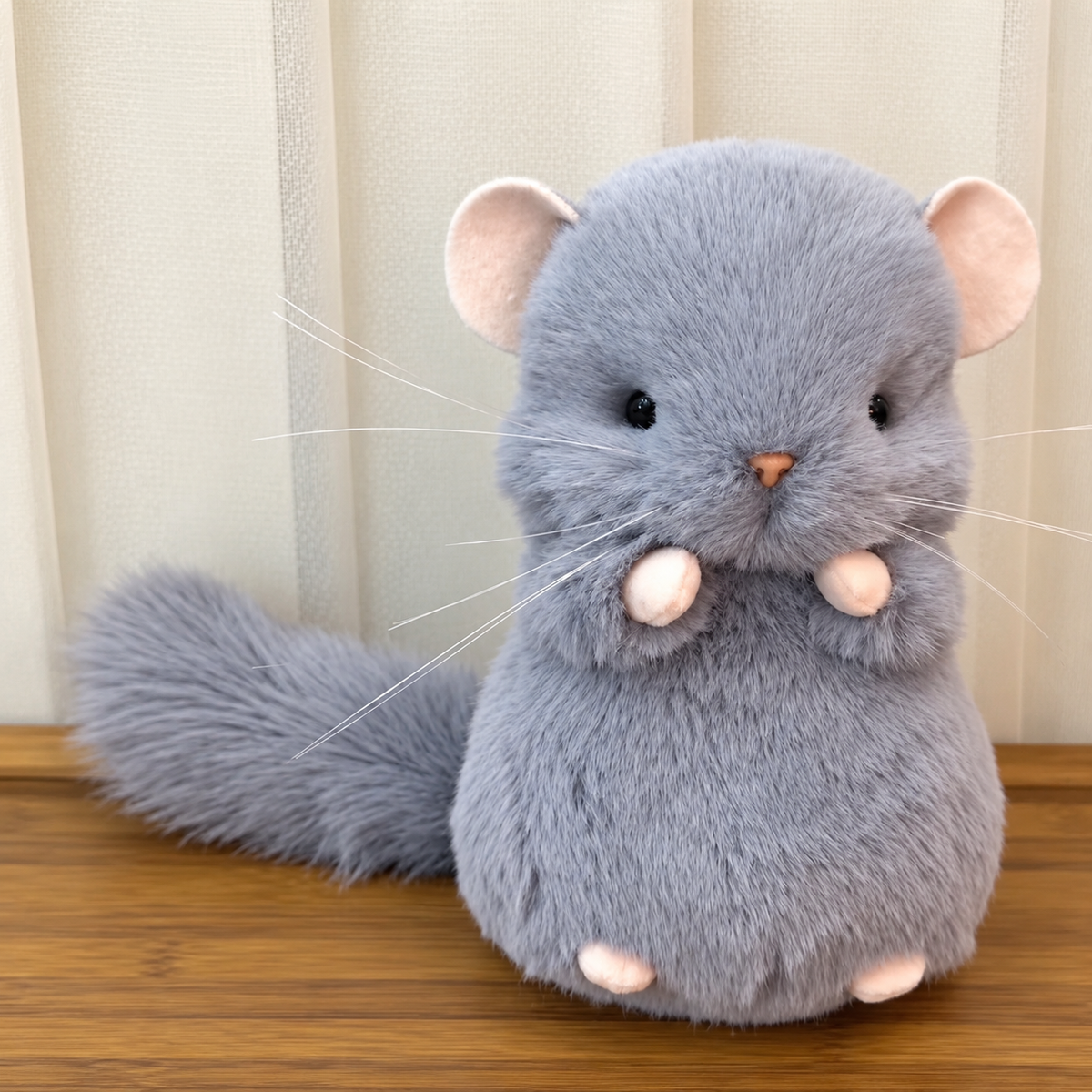 Toto the Chubby Chinchilla Plushie