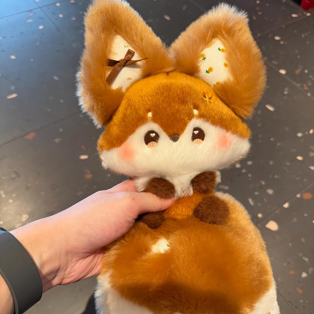 Kiko the Fluffy Long-Tail Fox Plushie