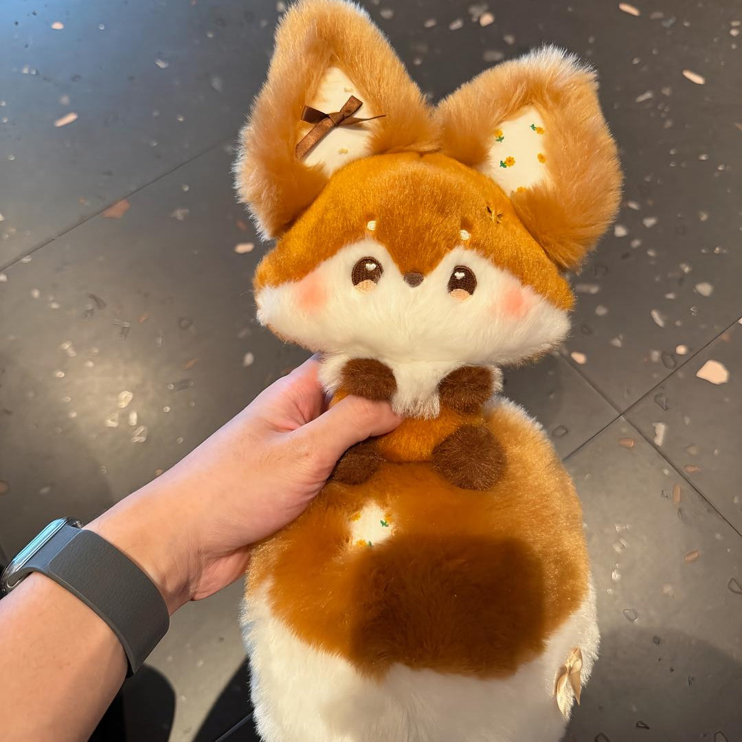 Kiko the Fluffy Long-Tail Fox Plushie