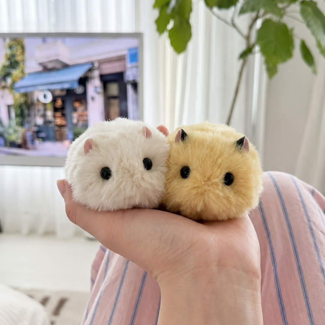 Mochi the Tiny Fluffy Hamster Plushie