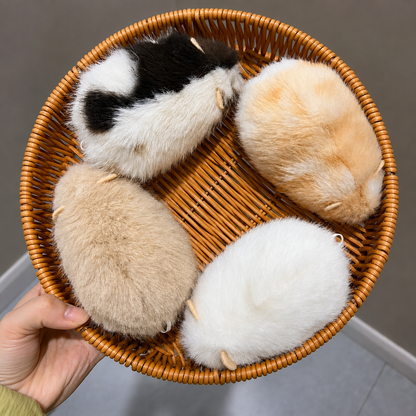Nori the Handmade Lifelike Hamster Plushie